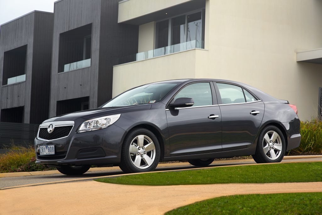 The Holden Malibu in CD specification. The Holden Malibu in CD specification.